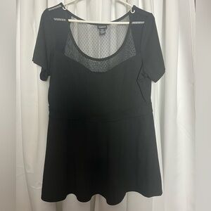 Torrid black blouse
